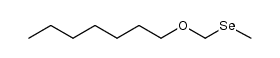 heptyloxymethyl(methyl)selane结构式