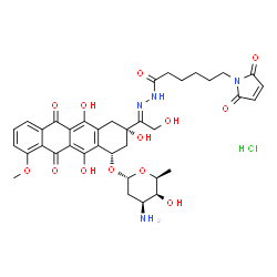 Aldoxorubicin•HCl结构式