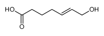 7-hydroxyhept-5-enoic acid Structure