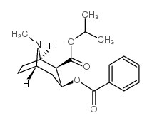 BENZOYLECGONINE ISOPROPYL ESTER Structure