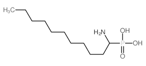 Phosphonic acid,(1-aminoundecyl)- (8CI,9CI) Structure