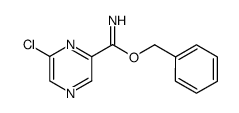 benzyl-6-chloropyrazine-2-carbimide Structure