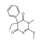 N,S-dimethyl-2-thiophenobarbital结构式