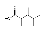 2,4-Dimethyl-3-methylenepentanoic acid Structure