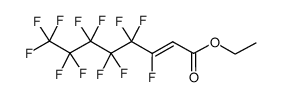 Z,3-Perfluoropentyl,3-fluoro-propenoate d'ethyle结构式