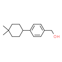 4-(4,4-Dimethylcyclohexyl)-benzenmethanol Structure