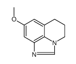 4H-Imidazo[4,5,1-ij]quinoline,5,6-dihydro-8-methoxy-(8CI)结构式