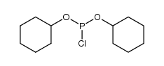 Chlorophosphonous acid dicyclohexyl ester结构式