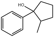 Cyclopentanol, 2-methyl-1-phenyl- Structure