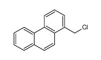 1-chloromethyl-phenanthrene结构式