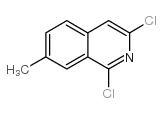 1,3-Dichloro-7-methylisoquinoline Structure