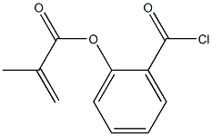 2-(chlorocarbonyl)phenyl Methacrylate Structure