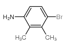 4-溴-2,3-二甲基苯胺结构式