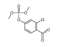 Phosphoric acid dimethyl 3-chloro-4-nitrophenyl ester picture