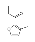 2-propionyl-3-methyl furan Structure