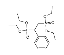 1,2-bis(diethylphosphono)-1-phenylethane结构式