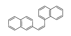 cis-1-(1-naphthyl)-2-(2-naphthyl)ethylene结构式