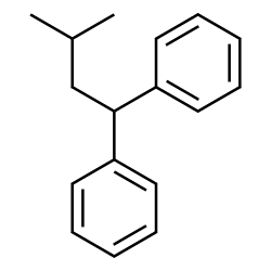 1,1-Diphenyl-3-methylbutane结构式