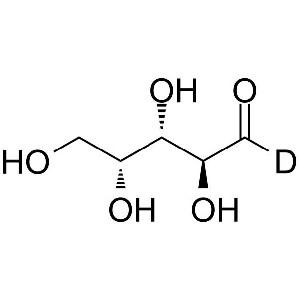 D-Lyxose-1-C-d结构式