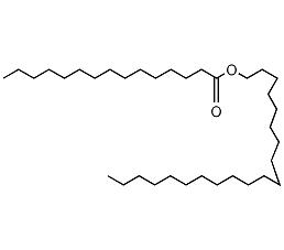 Eicosanyl pentadecanoate Structure