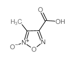 4-methyl-5-oxido-1-oxa-2-aza-5-azoniacyclopenta-2,4-diene-3-carboxylic acid Structure