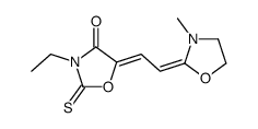 3-Ethyl-5-[2-(3-methyloxazolidin-2-ylidene)ethylidene]-2-thioxooxazolidin-4-one picture