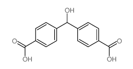 4,4'-(Hydroxymethylene)dibenzoic acid Structure