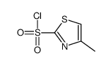 4-methyl-1,3-thiazole-2-sulfonyl chloride结构式