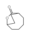 9-oxabicyclo[4.2.2]decan-10-one结构式