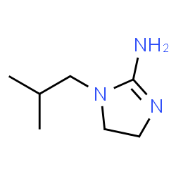 1H-Imidazol-2-amine,4,5-dihydro-1-(2-methylpropyl)-(9CI) structure