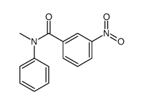 N-methyl-3-nitro-N-phenylbenzamide结构式