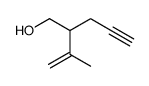 2-prop-1-en-2-ylpent-4-yn-1-ol Structure