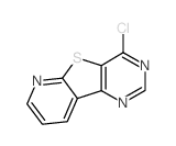 4-CHLOROPYRIDO[3',2':4,5]THIENO[3,2-D]PYRIMIDINE Structure