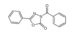 3-benzoyl-5-phenyl-1,3,4-oxadiazol-2-one Structure