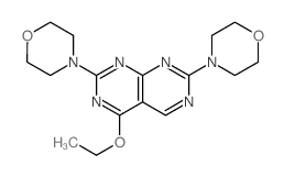 Pyrimido[4,5-d]pyrimidine,4-ethoxy-2,7-di-4-morpholinyl- structure