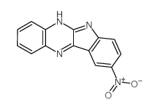 6H-Indolo[2,3-b]quinoxaline,9-nitro-结构式