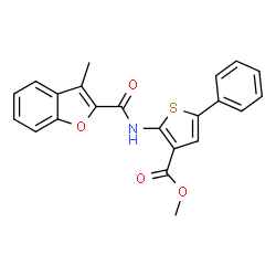 3-Thiophenecarboxylicacid,2-[[(3-methyl-2-benzofuranyl)carbonyl]amino]-5-phenyl-,methylester(9CI) picture