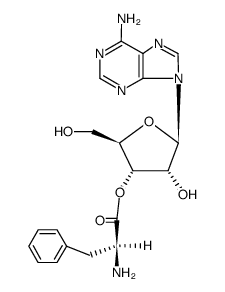 3'-O-L-phenylalanyladenosine Structure