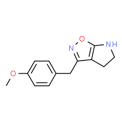 4H-Pyrrolo[3,2-d]isoxazole,5,6-dihydro-3-[(4-methoxyphenyl)methyl]-(9CI) Structure