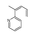 2-penta-2,4-dien-2-ylpyridine结构式