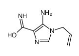 5-amino-1-prop-2-enylimidazole-4-carboxamide Structure