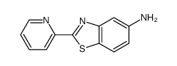 2-pyridin-2-yl-1,3-benzothiazol-5-amine Structure