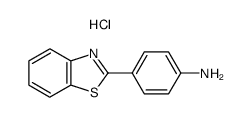 2-(4-aminophenyl)benzothiazole monohydrochloride Structure