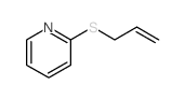 Pyridine,2-(2-propen-1-ylthio)-结构式