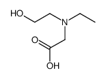 2-[ethyl(2-hydroxyethyl)amino]acetic acid Structure