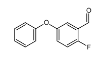 5-phenoxy-2-fluoro-benzaldehyde结构式