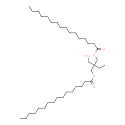 2-ethyl-2-(hydroxymethyl)propane-1,3-diyl palmitate结构式