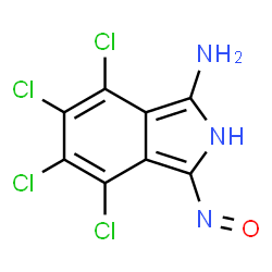 bis(3-amino-4,5,6,7-tetrachloro-1H-isoindol-1-one oximato-N2,O1)nickel picture