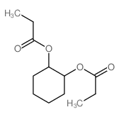 (2-propanoyloxycyclohexyl) propanoate Structure