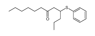 4-phenylthiodecan-6-one Structure